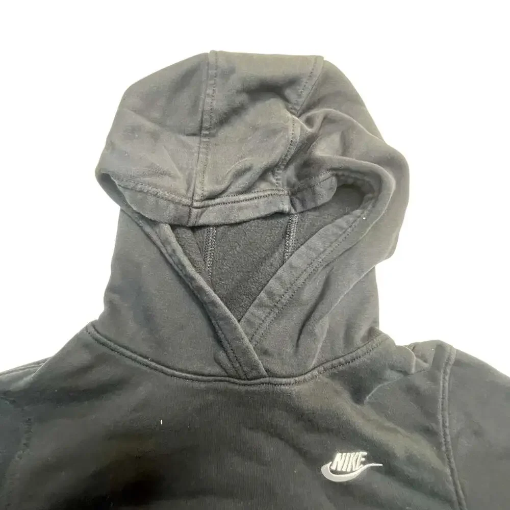 Nike Sportswear Club Fleece Pullover Hoodie Black youth L